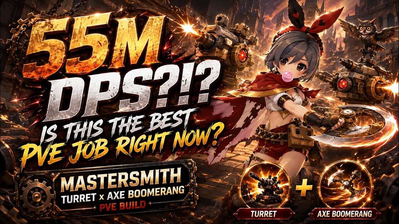 55M DPS?! Is This the BEST Mastersmith PvE Build? | ROO