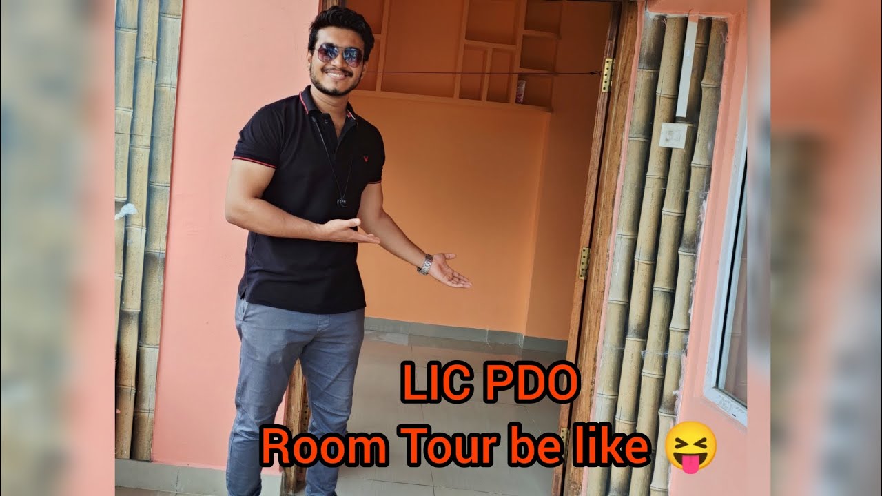 LIC Probationary Development Officer Leased Accommodation be like😝💙💛❤️ LIC OF INDIA #licado2023 ..