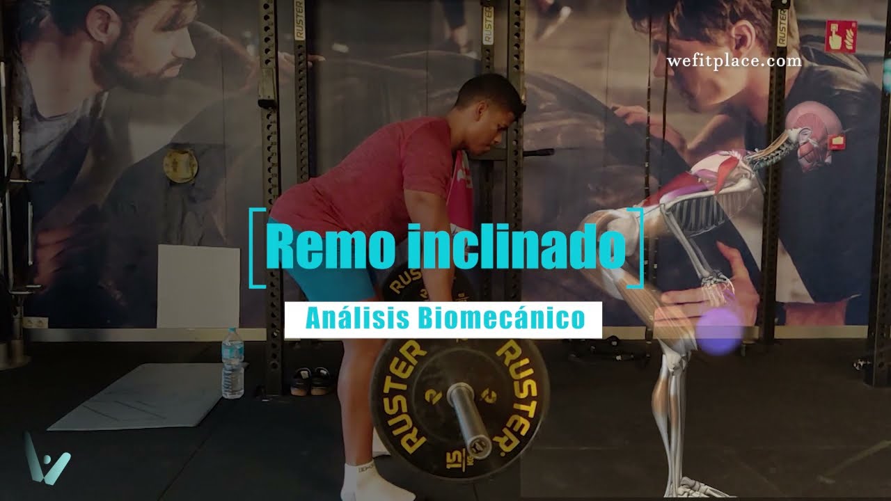 ANÁLISIS BIOMECÁNICO EN 1 MINUTO - REMO INCLINADO - Espalda - Fitness - Aprendiendo gym