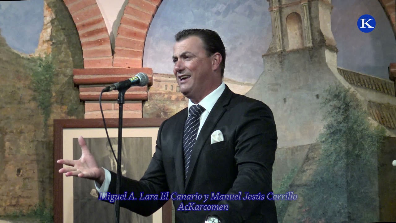 Miguel Angel Lara El Canario por Tona 4º premio XXXVIII Concurso  de Cante Flamenco Carmona 2021