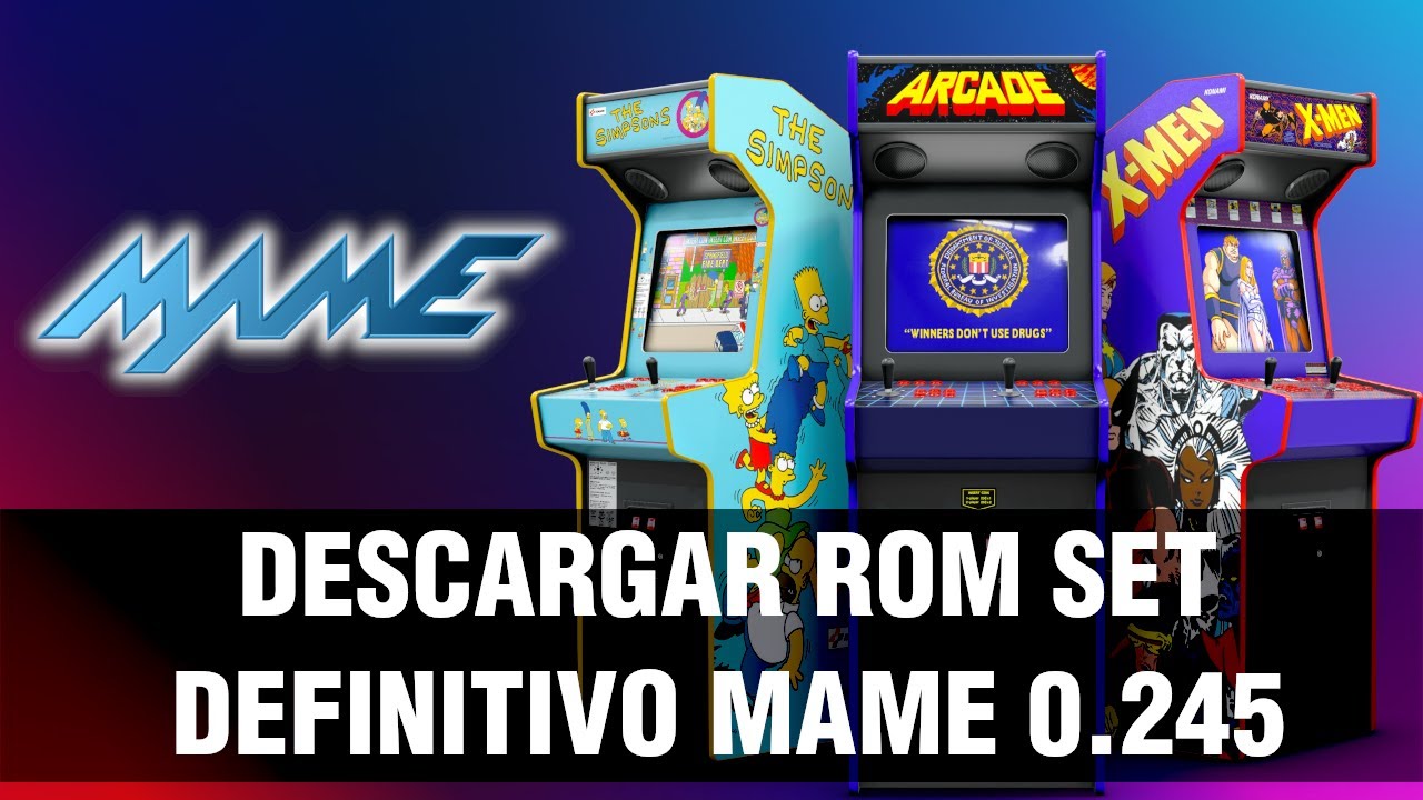 Rom Set Definitivo M.A.M.E 0.245 - EL MEJOR PACK DE ROMS (2854 Roms) - 2022
