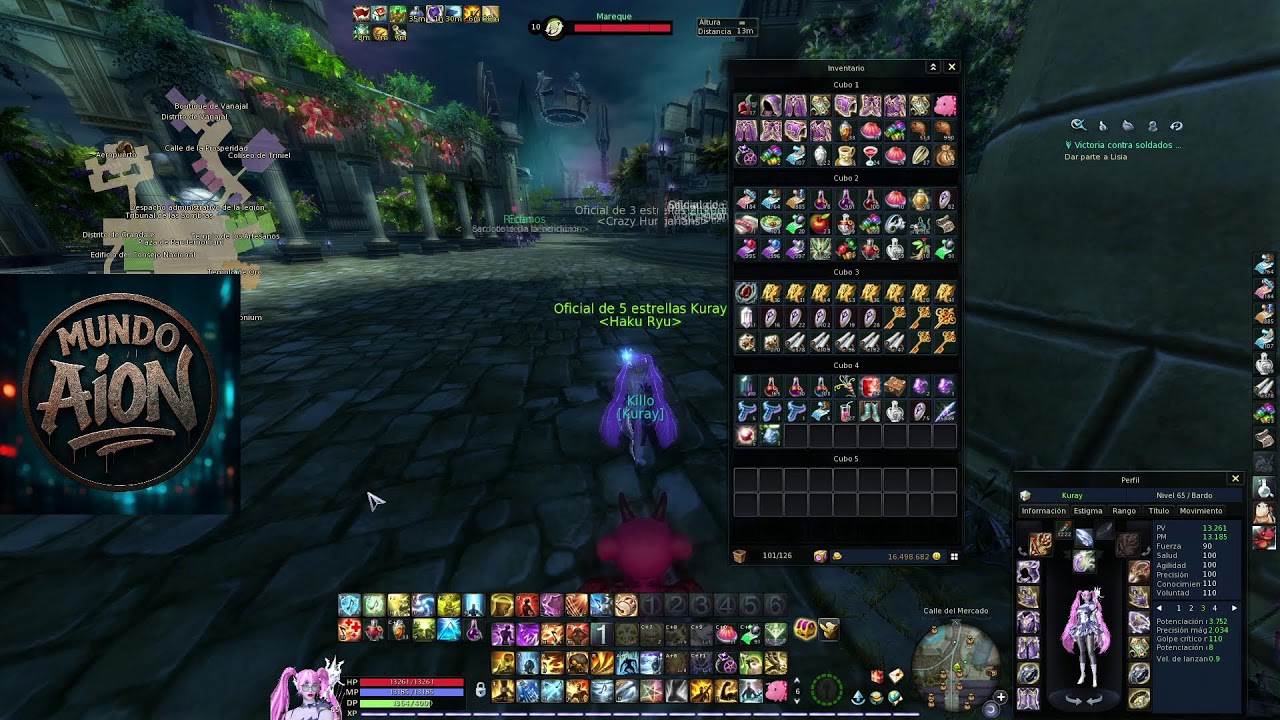 Gladi/Bard/SM PvPvE MMO Euro Aion 4.6