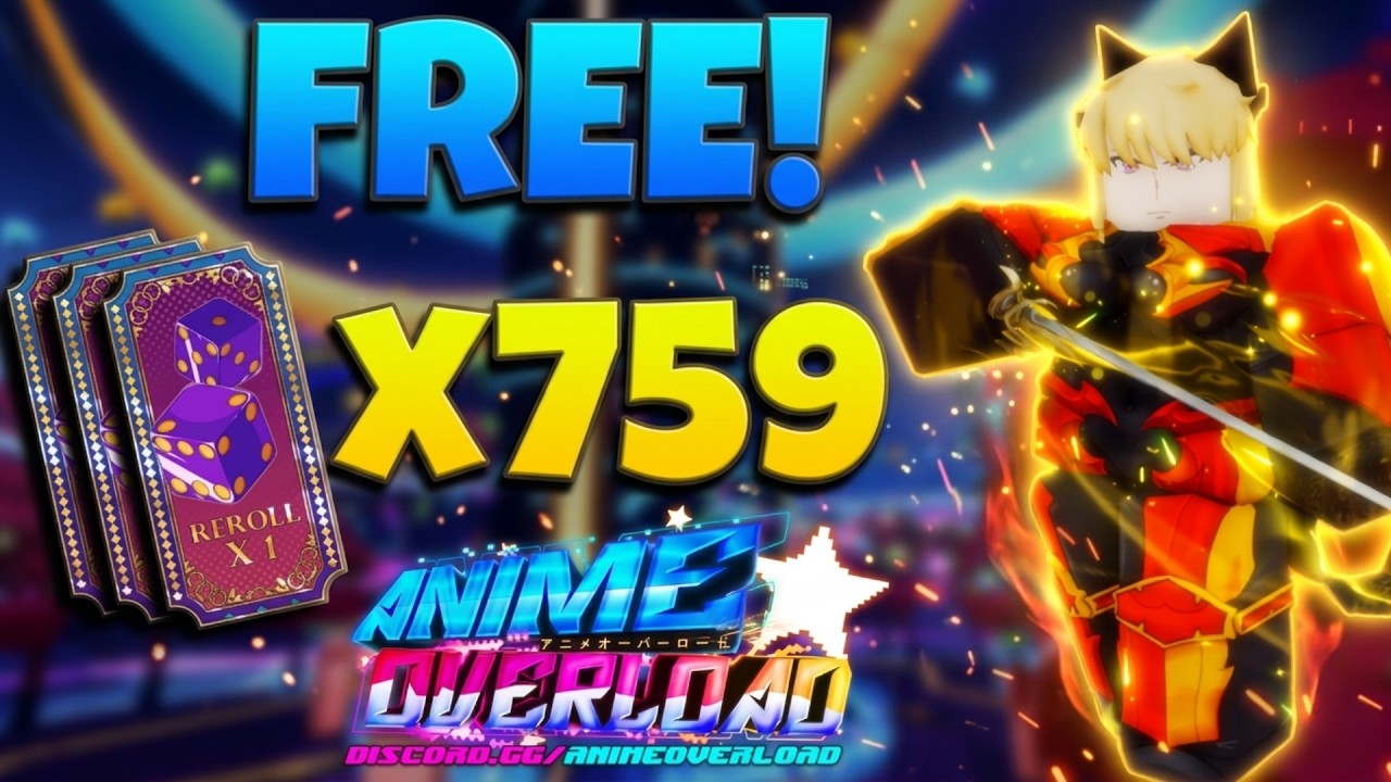 БЕСПЛАТНО 759+ ПЕРЕПРОКАТ ПЕРСОНАЖЕЙ в Roblox Anime Overload