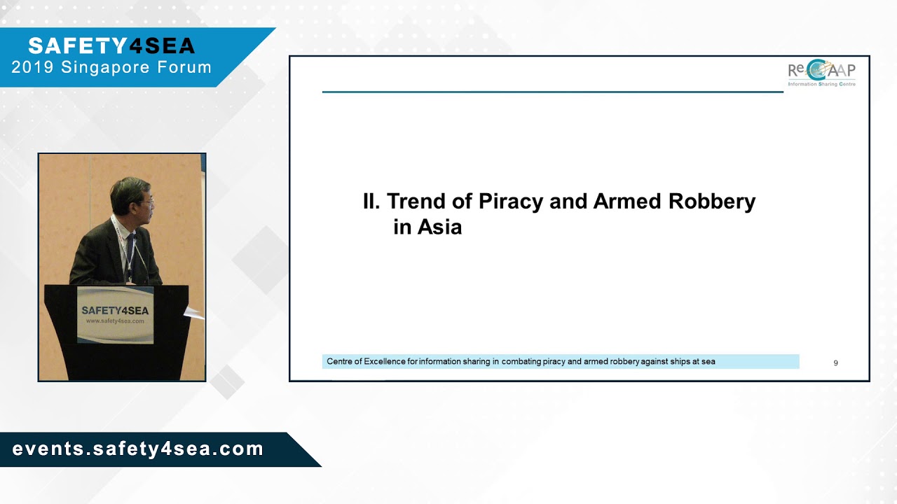 The situation of piracy and armed robbery against ships in Asia