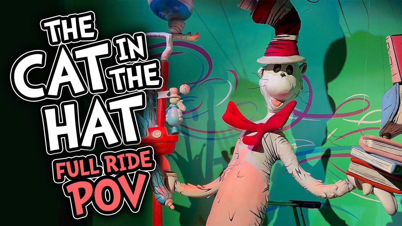 Cat in the Hat Ride in Seuss Landing at Universal Islands of Adventure - Full POV