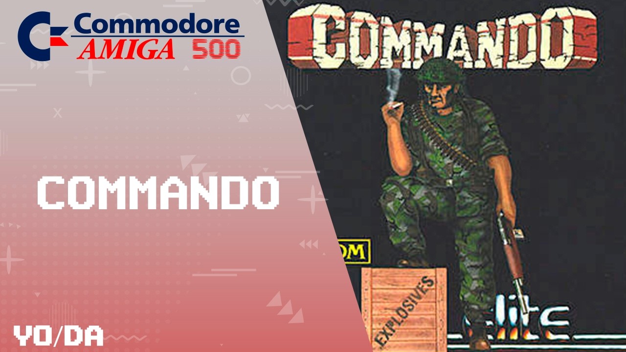 COMMANDO - AMIGA 500 / gameplay /