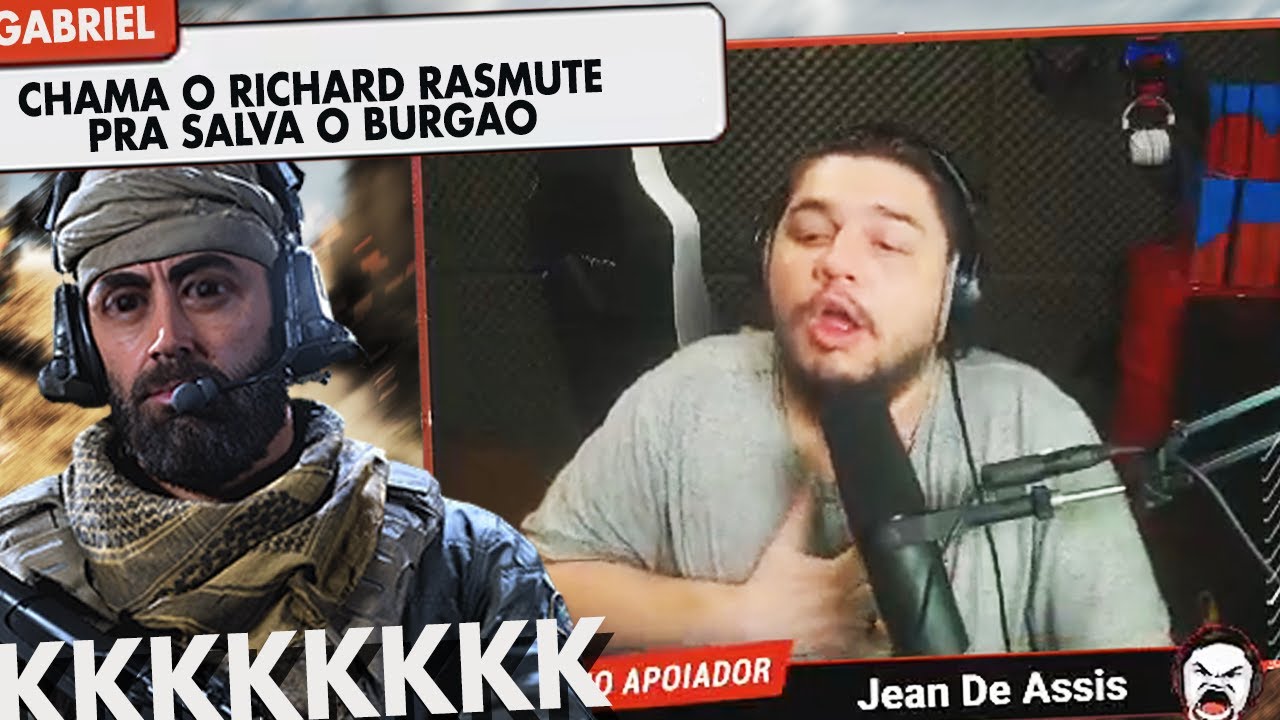 BURGAO QUASE INFARTA JOGANDO COD WARZONE