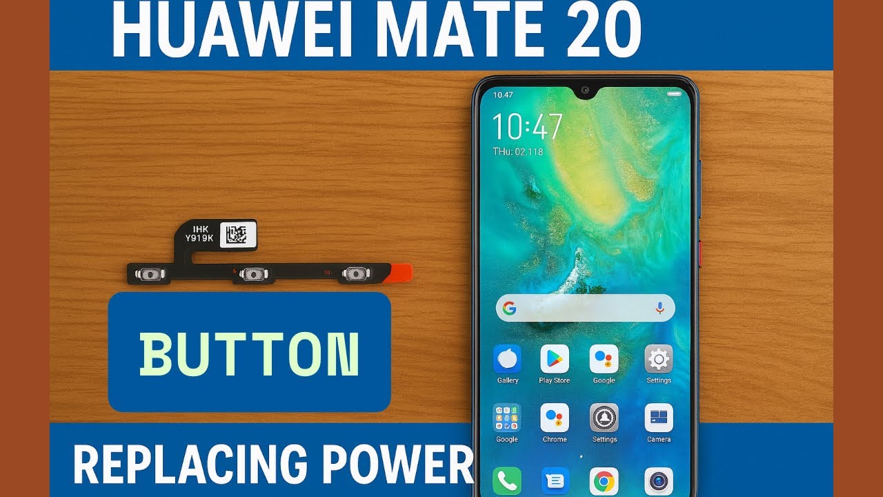 Huawei Mate 20 Power Button Strip Replacement | Repair Guide #smartphone #problemfix #mobilerepair