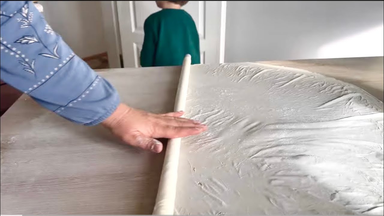 ✋BAKLAVA HAMURU NASIL AÇILIR💯BU TATLININ YAPIMINA HERKES HAYRAN KALDI 👌ARTIK HAZIR YUFKAYA SON❗️