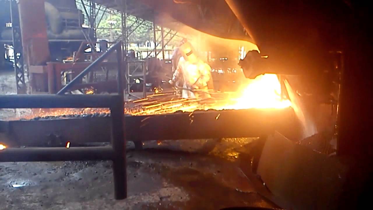 VAZAMENTO ESCÓRIA ALTO FORNO