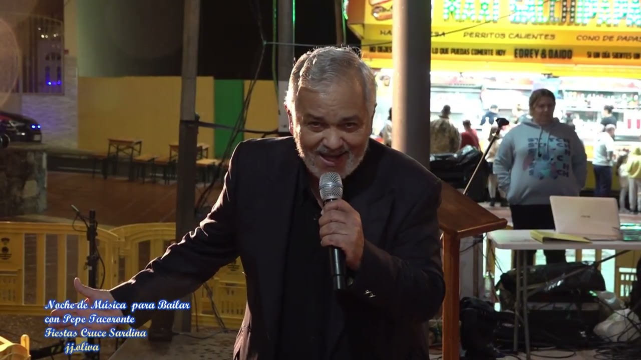 FIESTAS CRUCE SARDINA CON PEPE TACORONTE  EN NOCHE PARA BAILAR 21 11 2025