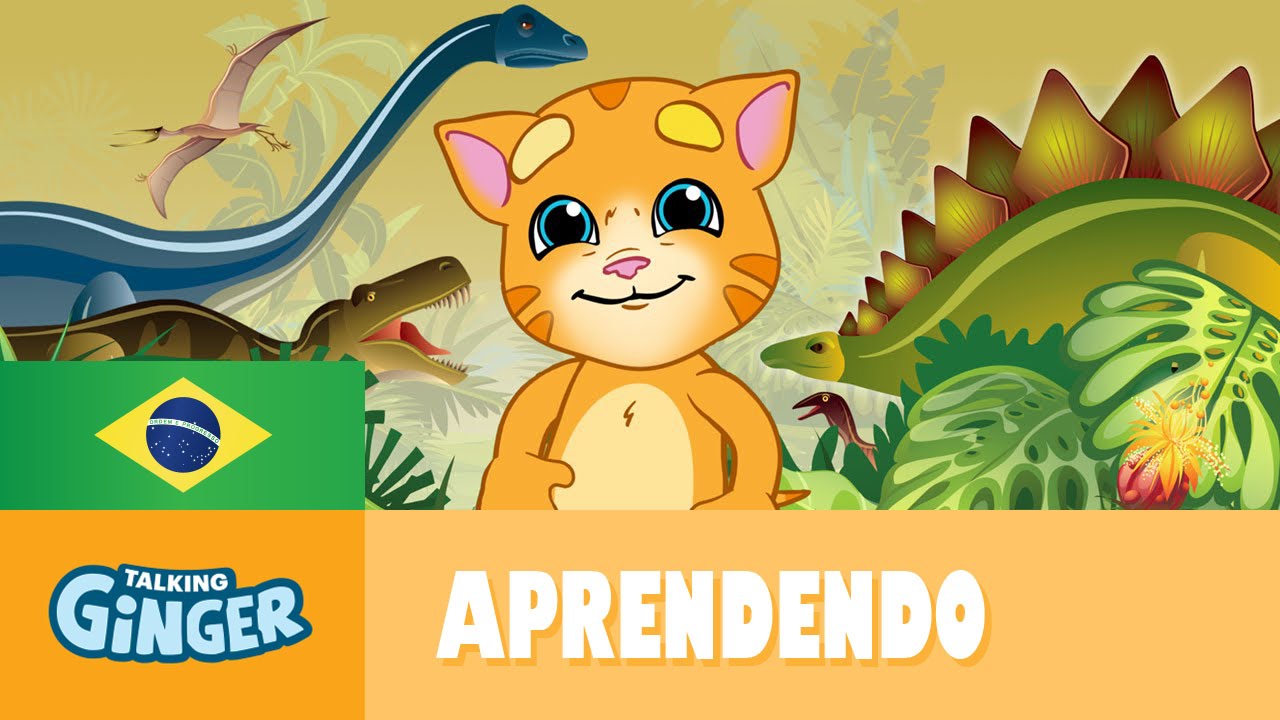 Talking Ginger e os Dinossauros