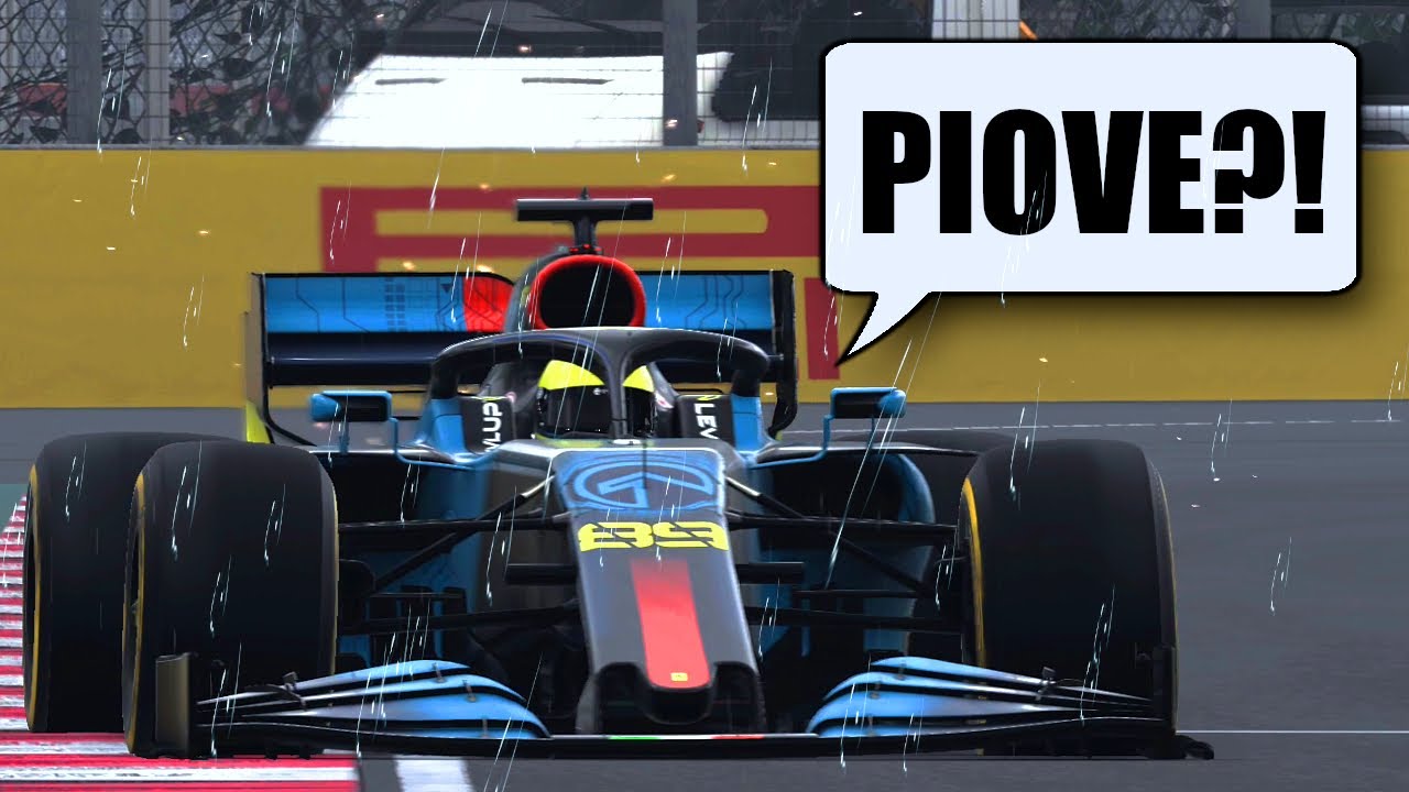 F1 2020: PIOVE con le SLICK, AIUTO!