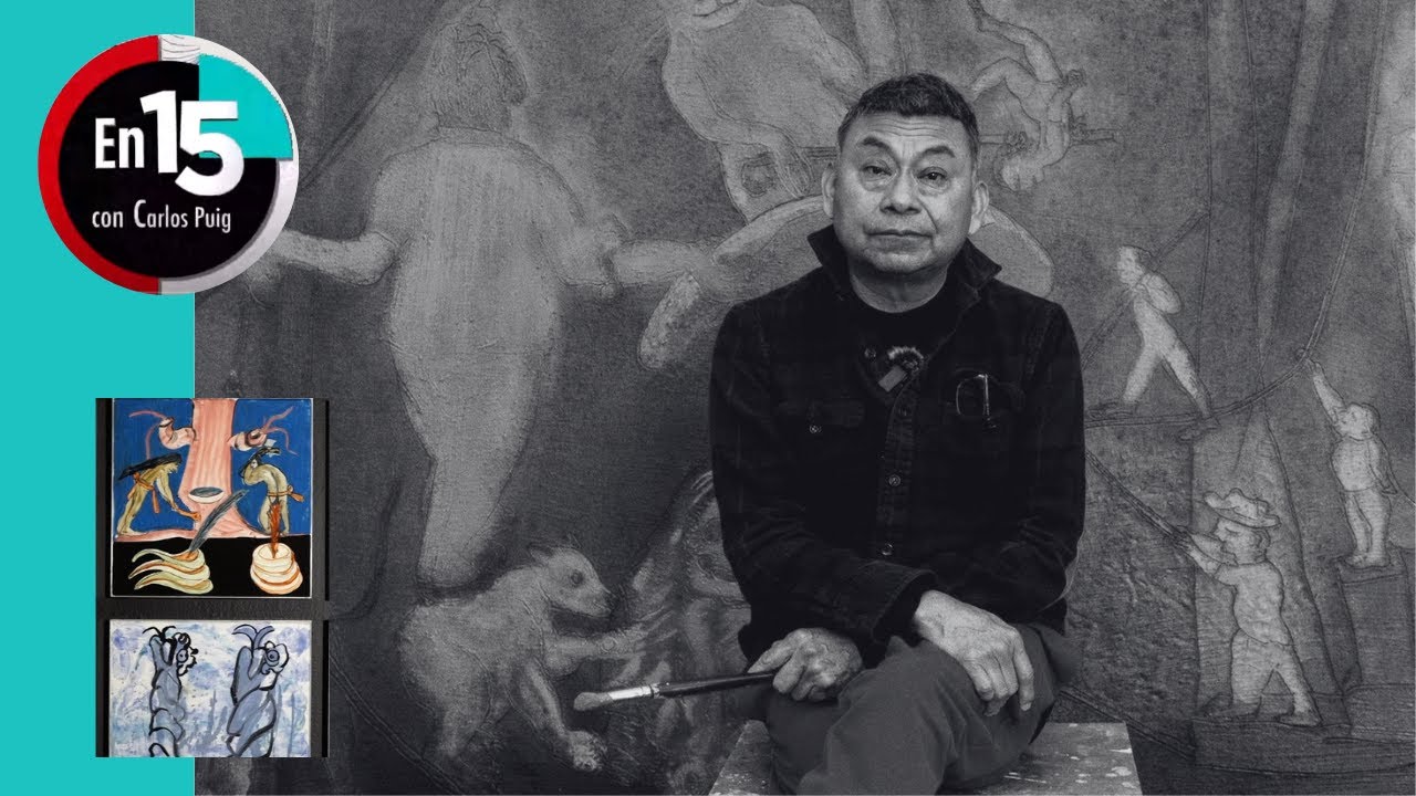 Sergio Hernández comparte su exposición de arte | En 15 con Carlos Puig