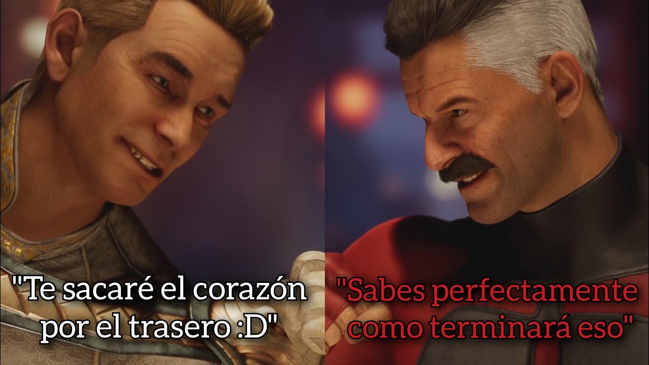 Si Homelander Tuviera Buenos Diálogos (Si Mortal Kombat 1 Tuviera Mejores Diálogos Canónicos)