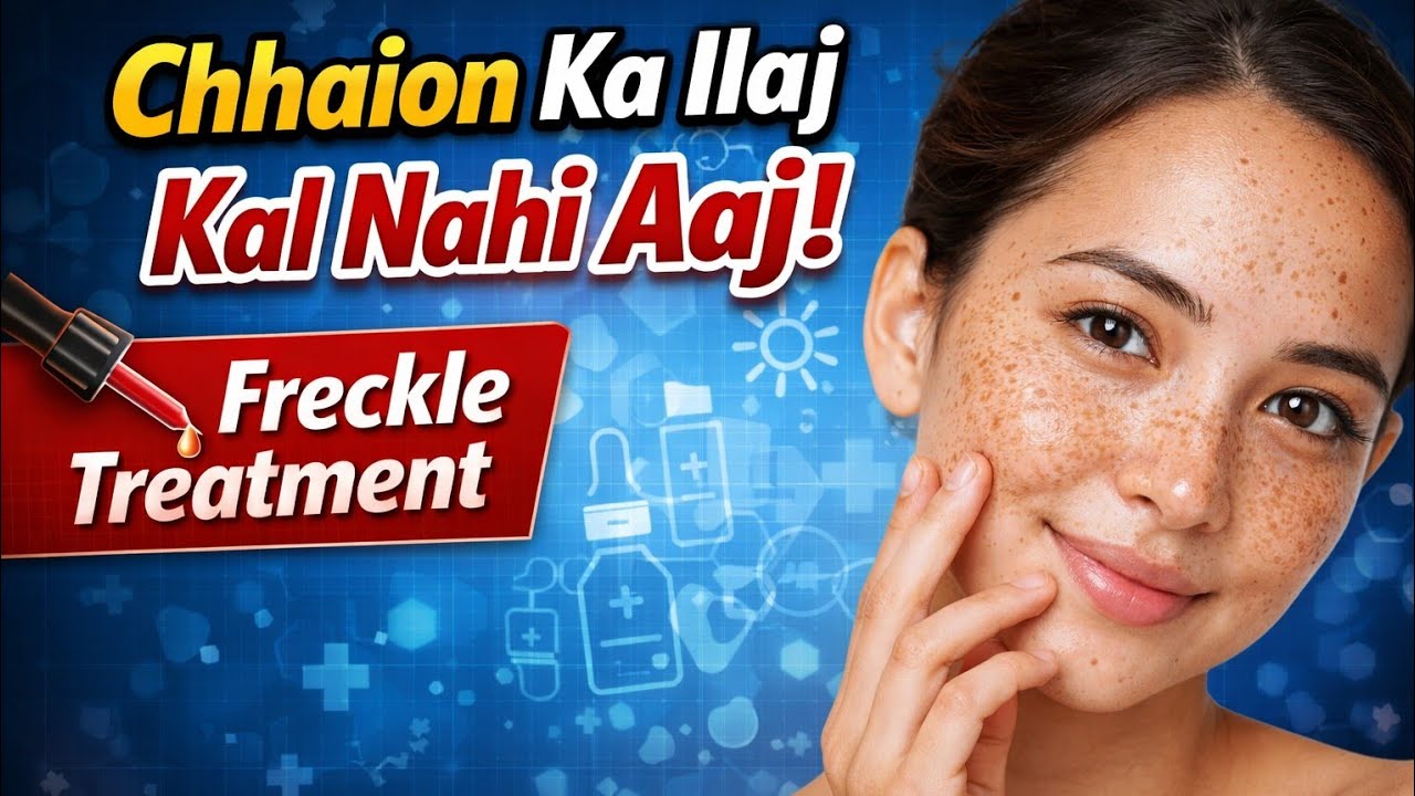 Chhaion Ka Ilaj Kal Nahi Aaj | Freckle Treatment | Chhaion Kyun Banti Hain | Live Skin Care Tips