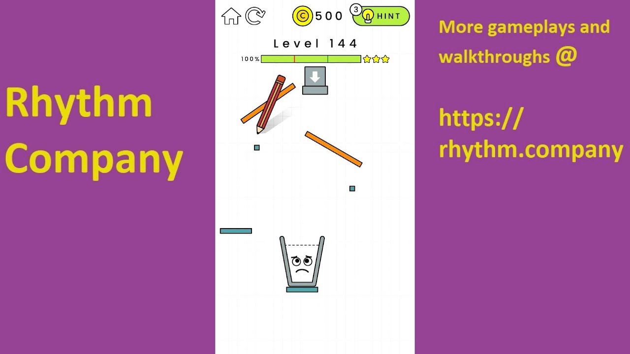 Happy Glass Walkthrough Solution Level 144