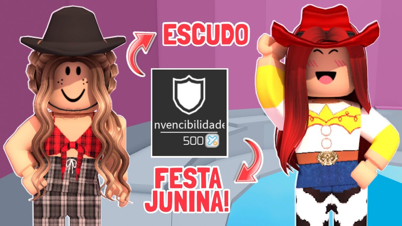 DESAFIO DO ESCUDO NO TOWER OF HELL! 😱 (especial festa junina)