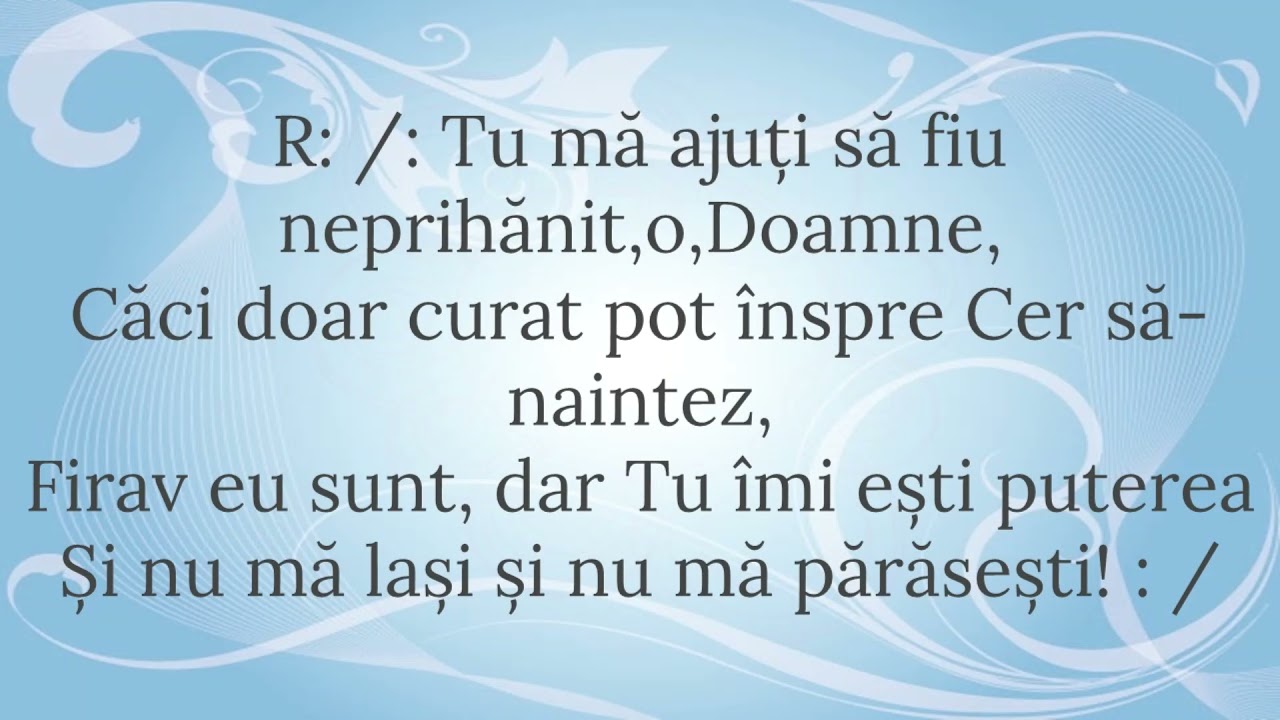 SA FIU NEPRIHANIT - NEGATIV cu VERSURI