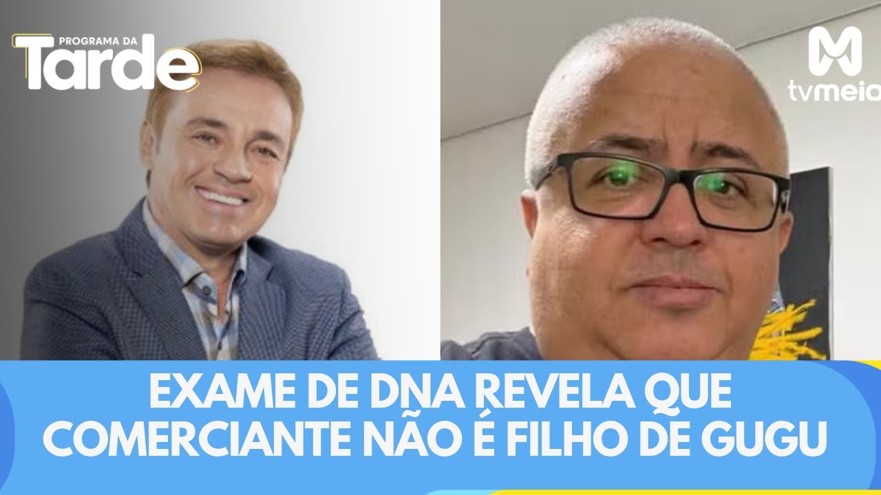 Exame de DNA revela que comerciante não é filho de Gugu Liberato
