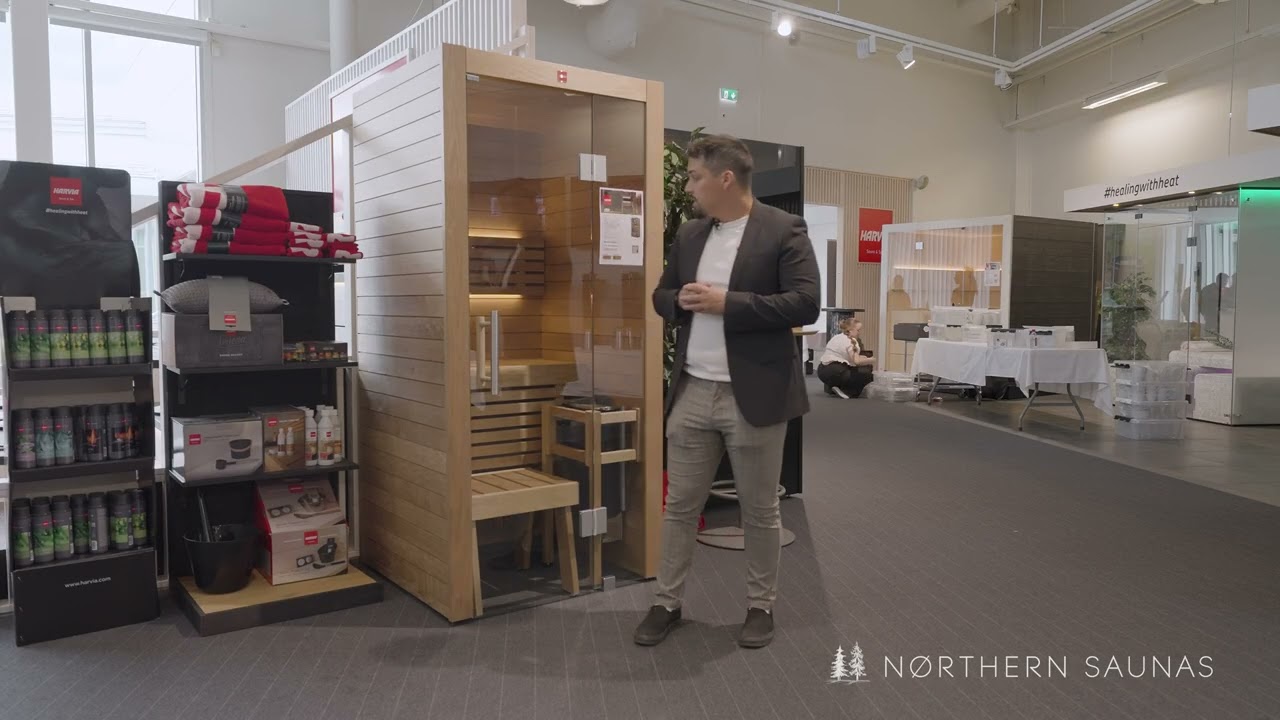 This Tiny Sauna Is a Game Changer | UTU Mini 1-Person Sauna Tour at Harvia&rsquo;s Finland HQ 🇫🇮