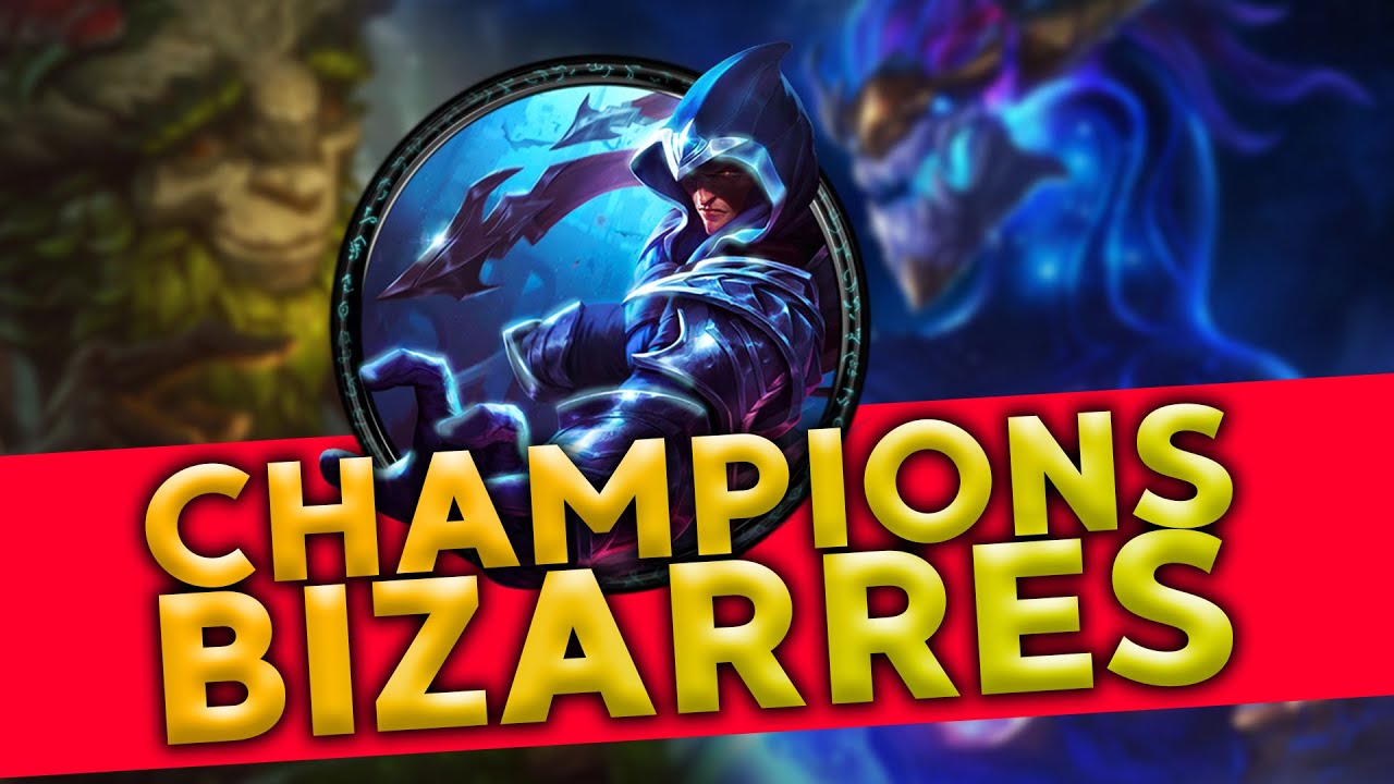 Top 10 des champions les plus BIZARRES de League of Legends