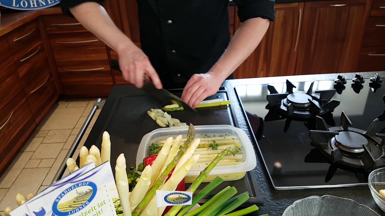 Lohners Kochstudio - Spargelsalat klassisch