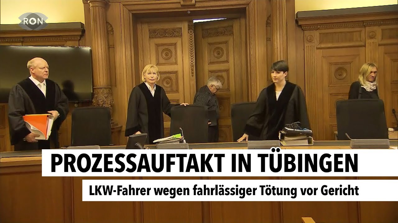 Prozessauftakt in Tübingen | RON TV |