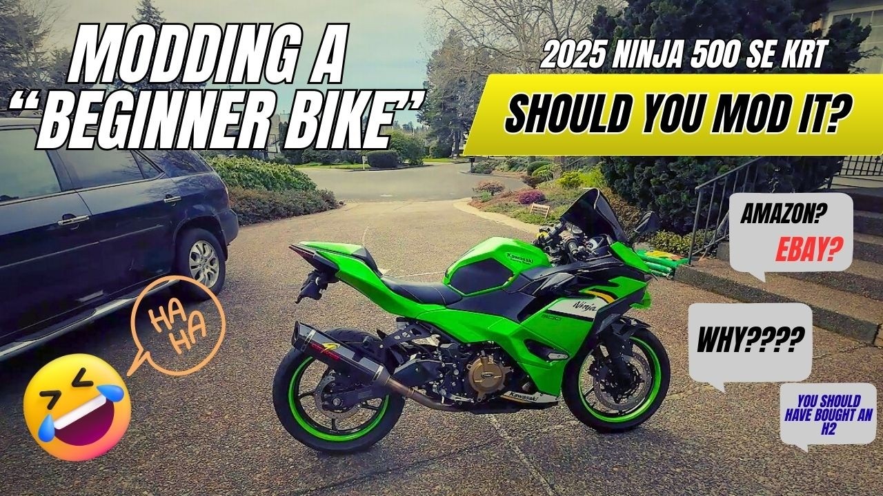 2025 Ninja 500 SE KRT | Too Many Mods? | Full Beginner Build Breakdown