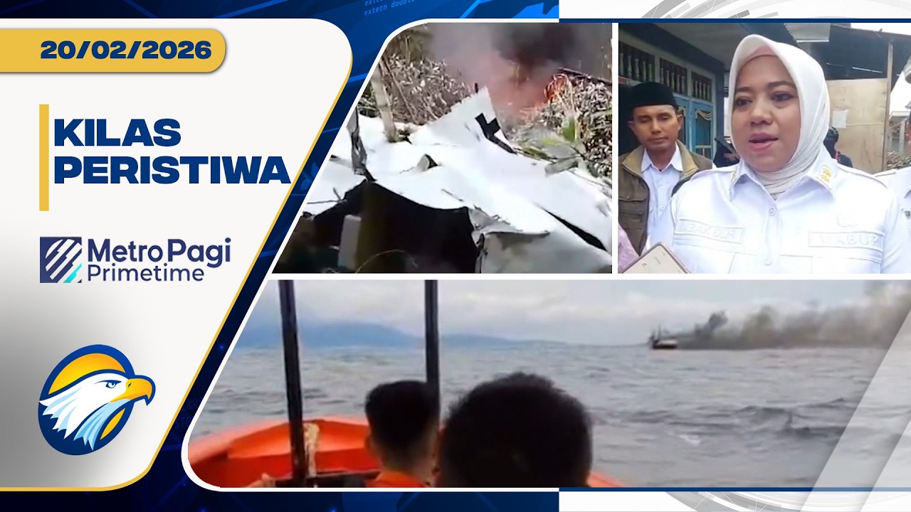 Kilas Peristiwa - Pesawat BBM Jatuh, Korban Ledakan Petasan & Kapal Nelayan Terbakar