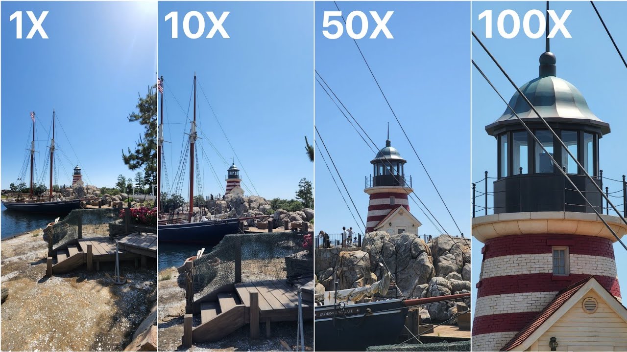 Google Pixel 7 Pro vs Samsung Galaxy S22 Ultra Live Zoom Test
