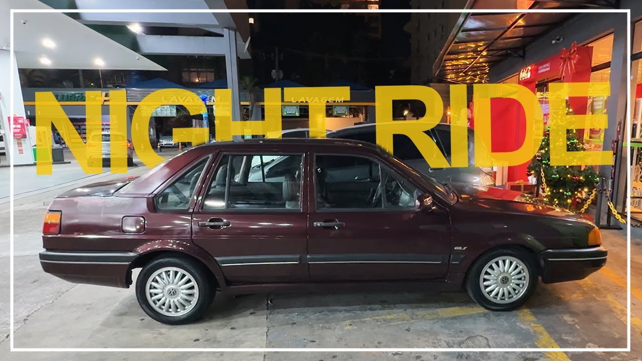 Só quem gosta entende: rolê noturno de VW SANTANA AUTOMÁTICO até a SERRA 🌌🚗