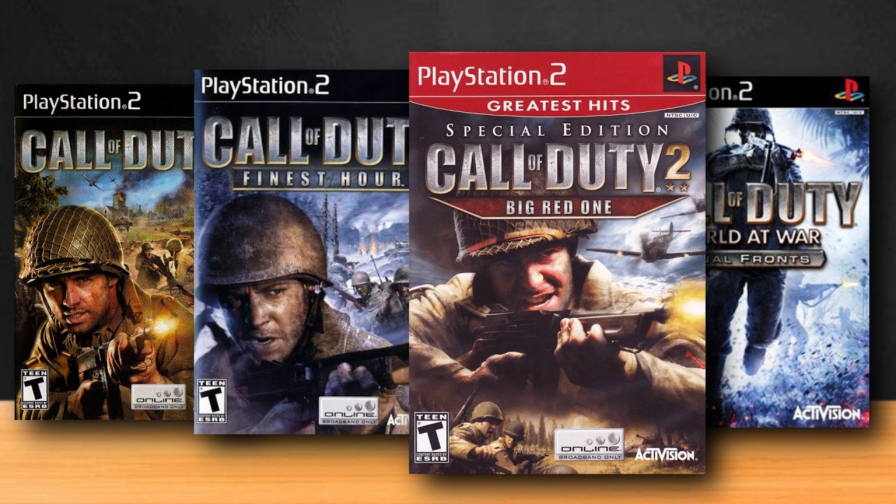Jugué TODOS los CALL OF DUTY OLVIDADOS de PS2 ¿Cuál es el Mejor?