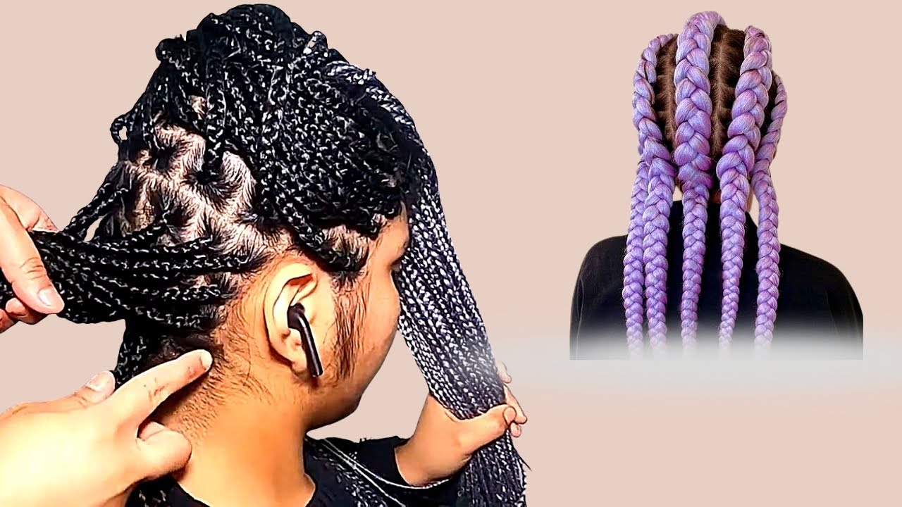 🔴Como hacer Trenzas Africanas / Box braids / Trenzas con Extensiones ► Clase Completa!