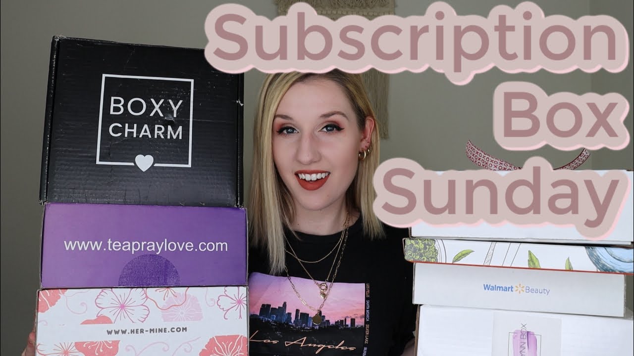 Subscription Box Sunday | Vol. 3 January 2021 | SO MANY BOXES!