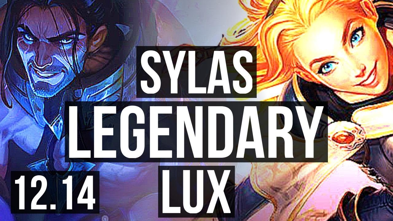 SYLAS vs LUX (MID) | 13/1/6, Rank 7 Sylas, Legendary | TR Challenger | 12.14