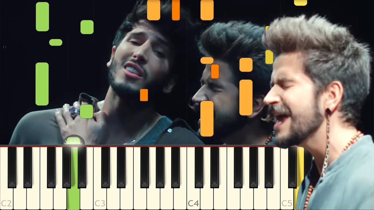 En Guerra - Sebastian Yatra, Camilo - Piano - Synthesia
