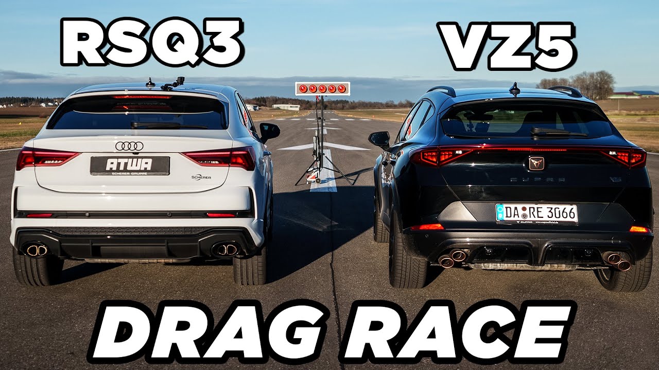 Audi RSQ3 vs. CUPRA Formentor VZ5 | DRAG RACE