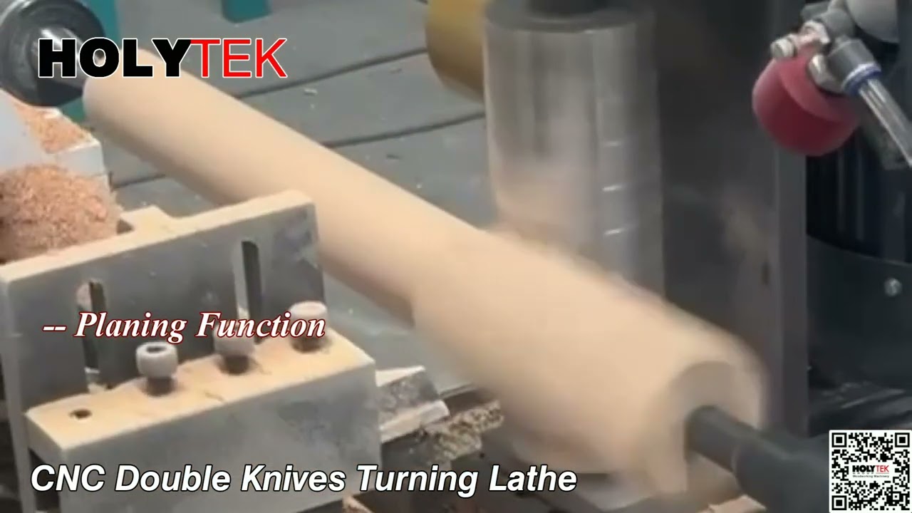 CNC 4 Axis Double Knives Turning Lathe