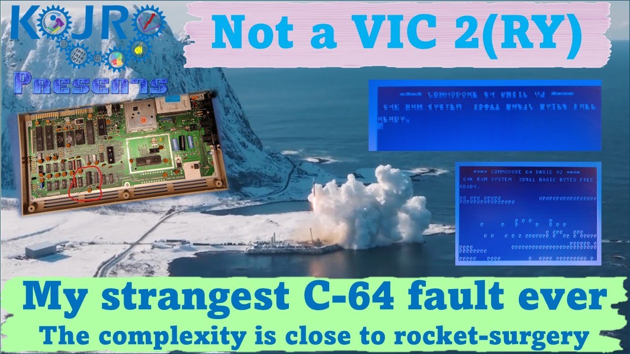 This battle with a c64 breadbin was not a complete VIC 2(ry), we dig into some strange 64 behavior
