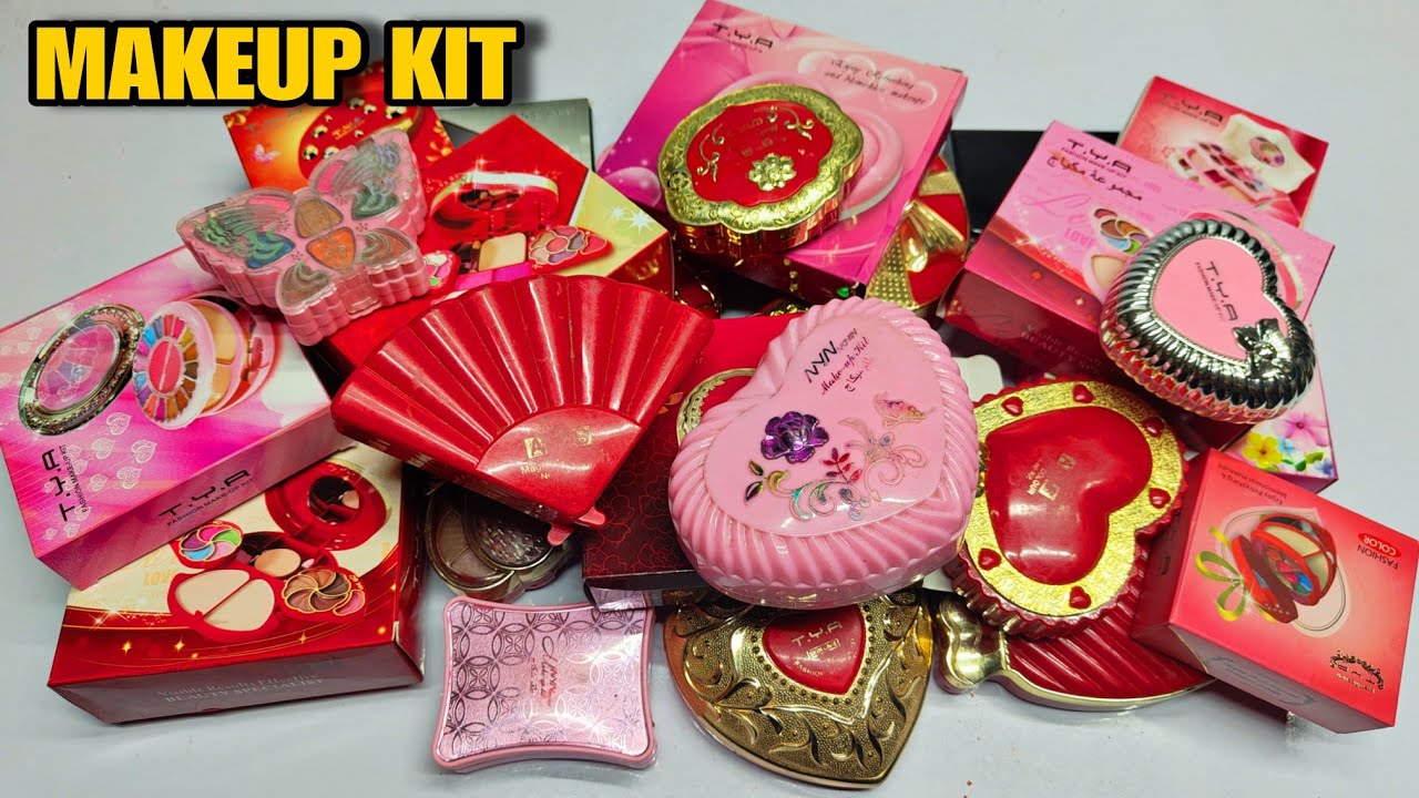 Makeup Box Unboxing and Review | Cheap Makeup Box and Makeup Kit | Small Makeup Box Opening 19/6