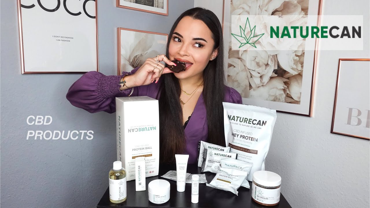 MY FIRST TIME | Trying CBD Oil & Products from NATURECAN!