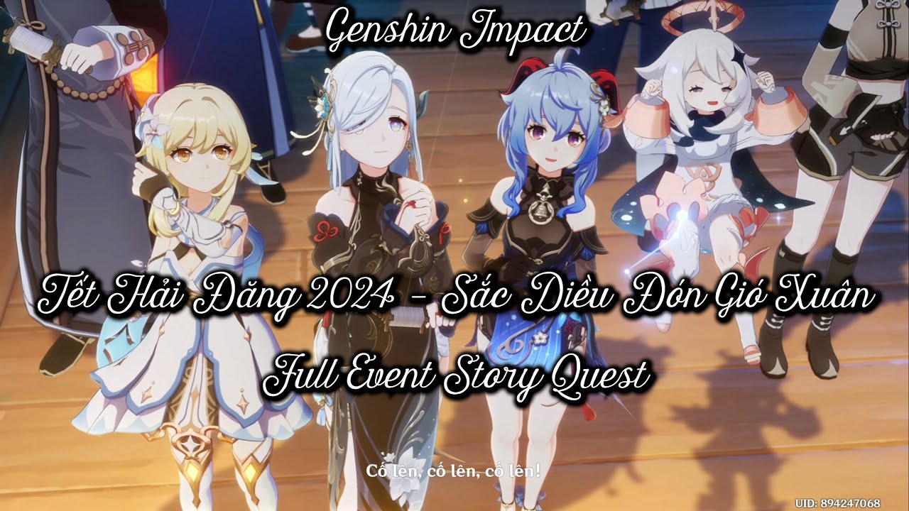 Genshin Impact : Tết Hải Đăng 2024 - Sắc Diều Đón Gió Xuân (Full Event Story Quest)