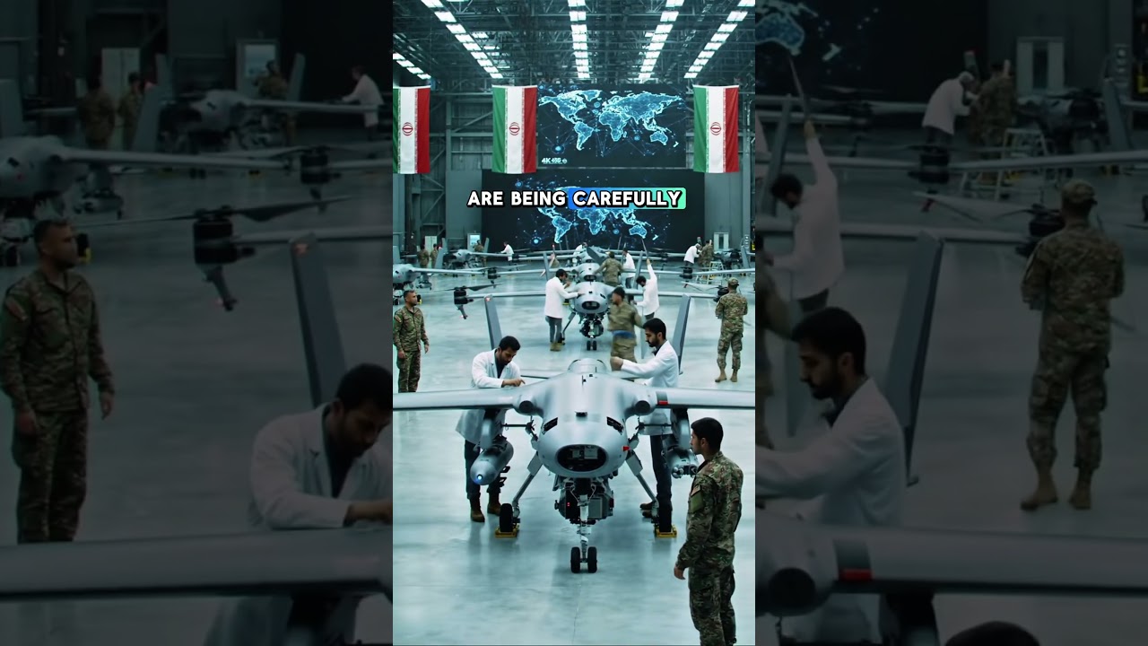 Drone Technology in Action &ndash; Iran Military Factory