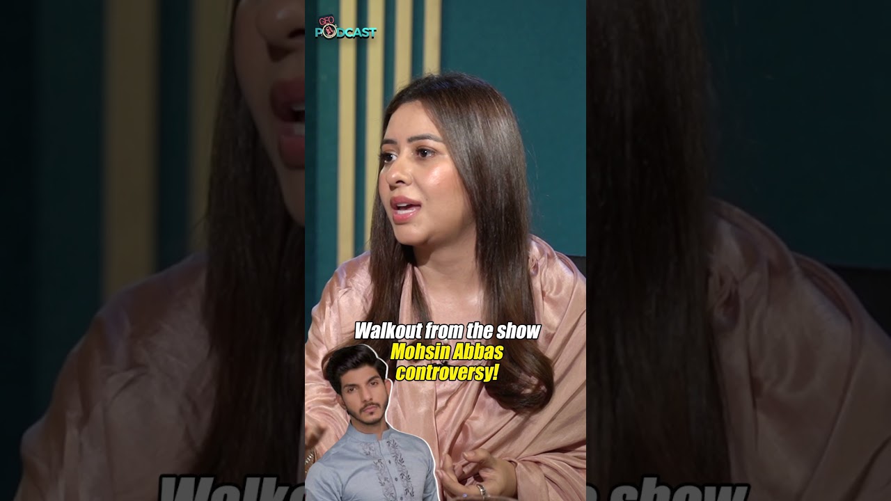 Rabia Anum walkout from Live show! - #rabiaanum #geopodcast #shorts