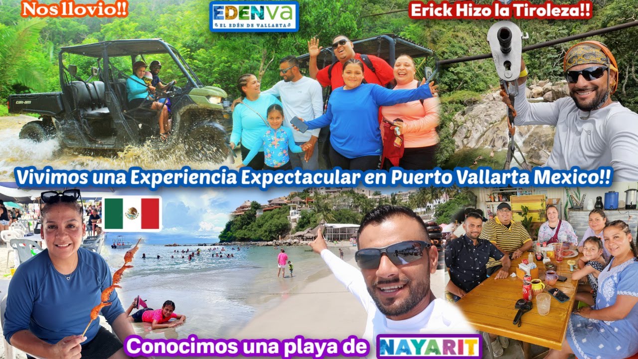 Tuvimos una Experiencia Espectacular🫢Mi Esposo VENCIÓ el Miedo‼️Conocimos Nayarit🇲🇽Fuimos ala Playa🏖