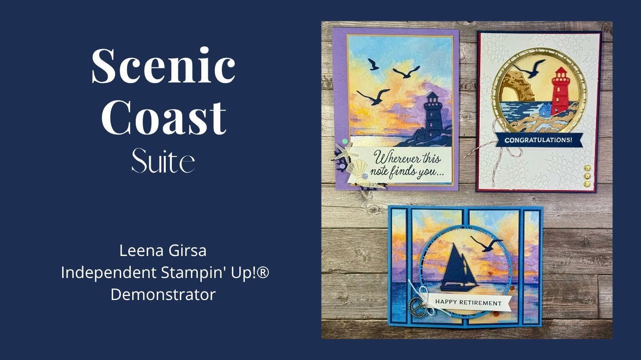 Три идеи для использования набора Scenic Coast от Stampin&rsquo; Up!&reg;