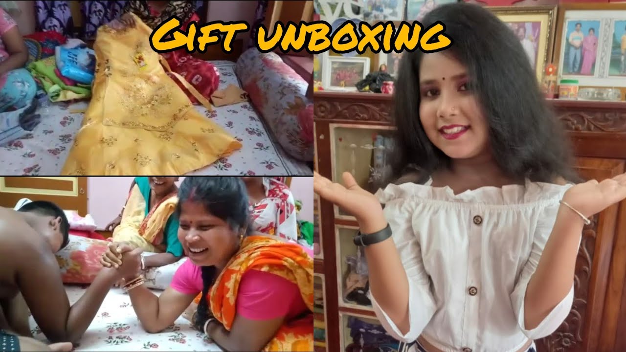 Birthday gift unboxing 🎁🎁 মা আর ছেলের পাঞ্জা লড়াইয়ে কে জয়ী হলো।।🏅🏅