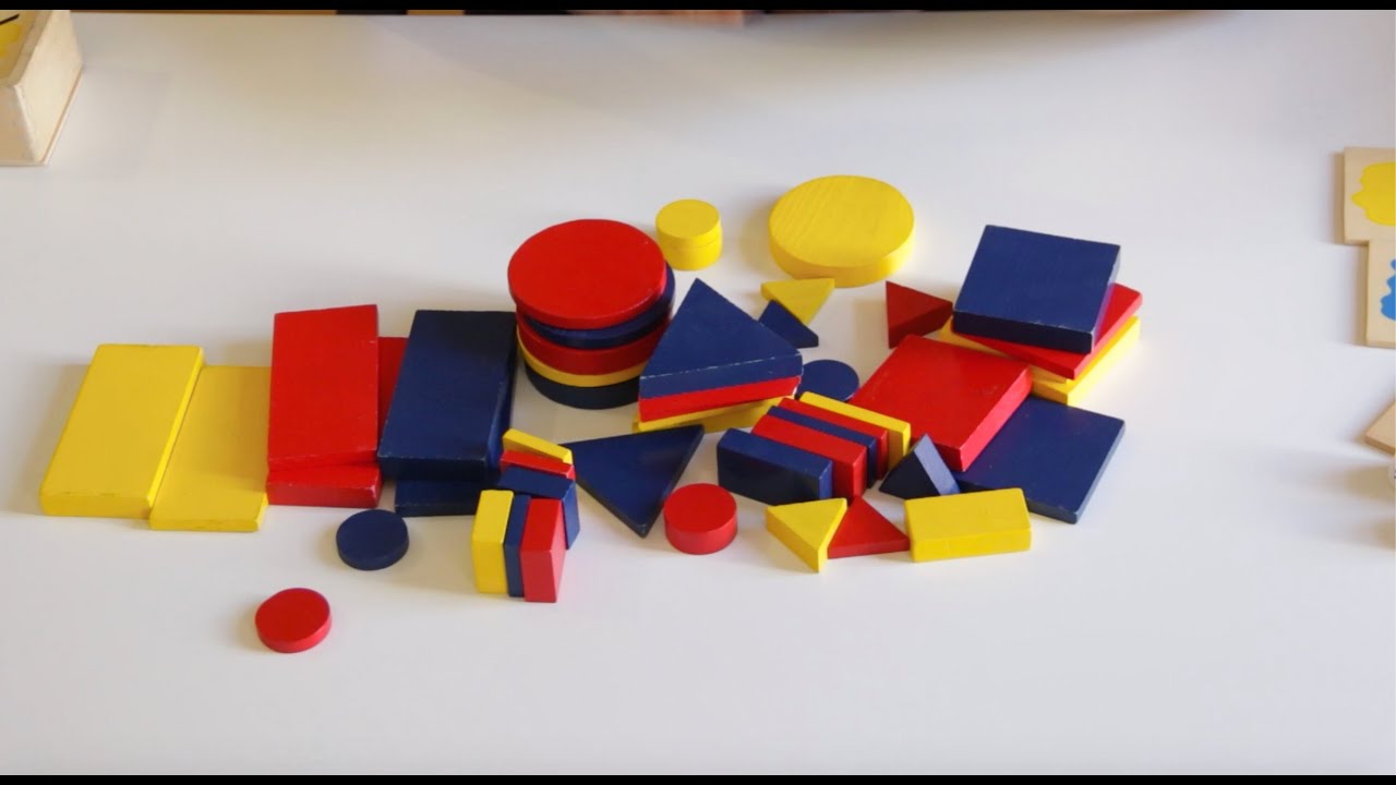 Qué son los bloques lógicos y qué ideas puedes proponer a los niños para que desarrollen la lógica