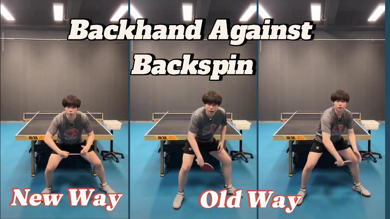 STOP Over-Swinging! 🙅‍♂️ Modern Backhand Loop vs Underspin